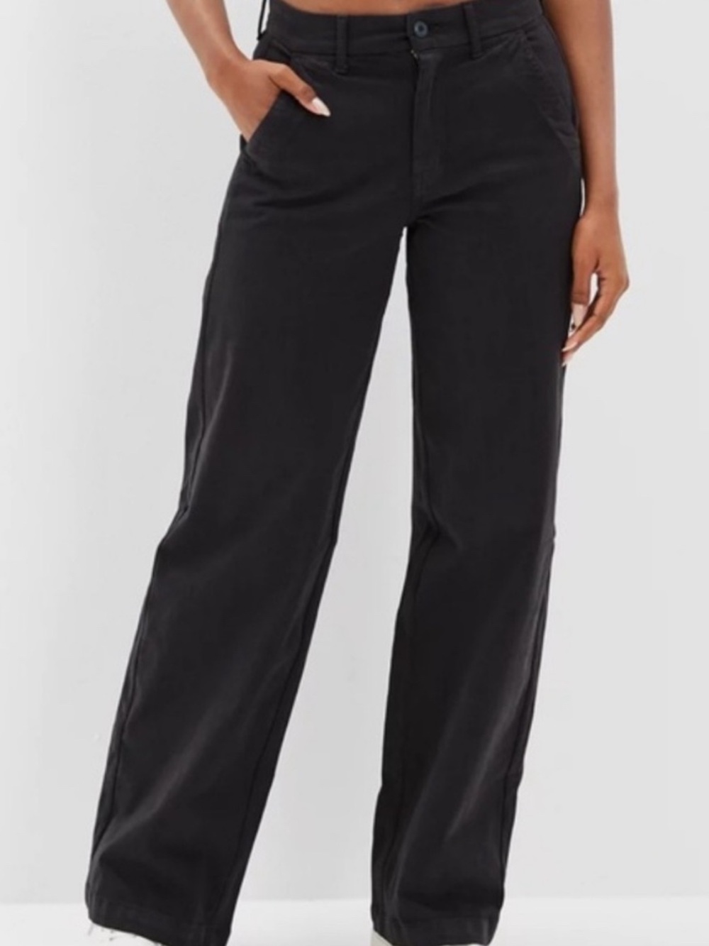 American Eagle NWT Low-rise skater trouser, Size 0 - Black